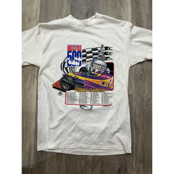 Other - Rare Vintage 1994 Indianapolis Indy 500 Race T-Shirt F1 Racing Sz L Andretti